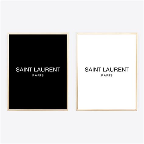 ysl wall decor|Yves Saint Laurent Wall Decor .